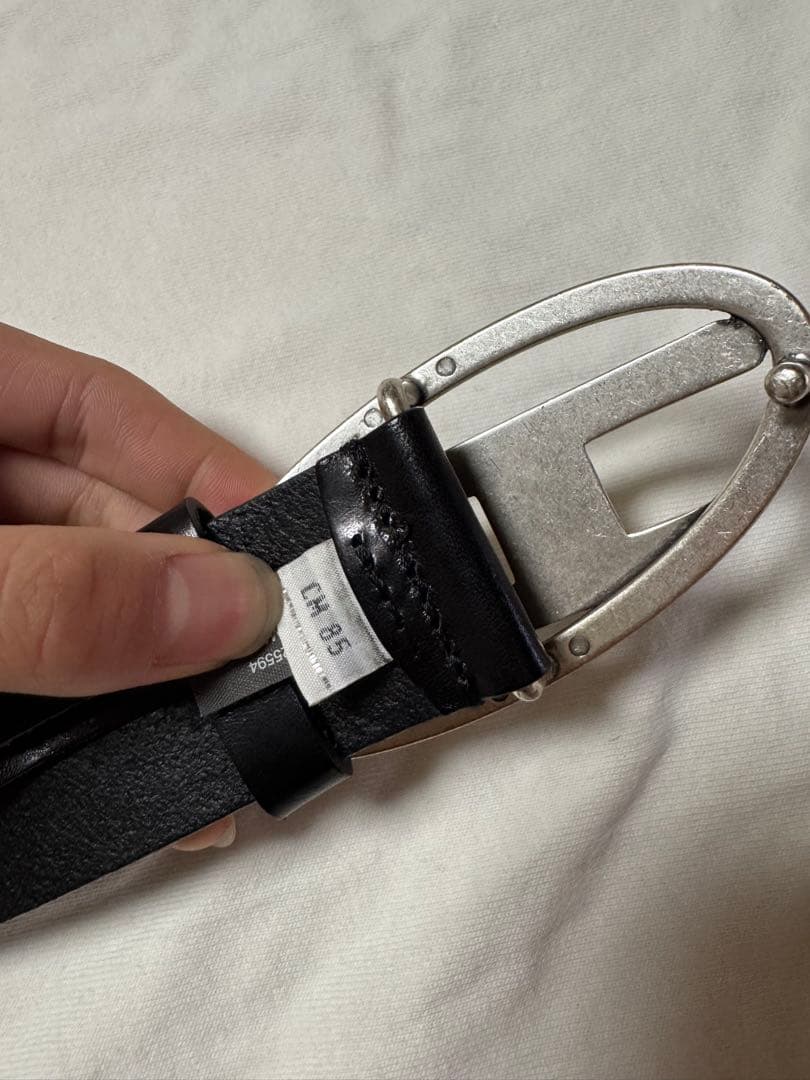 DIESEL LOGO BELT ベルト 85センチ 完全正規品
