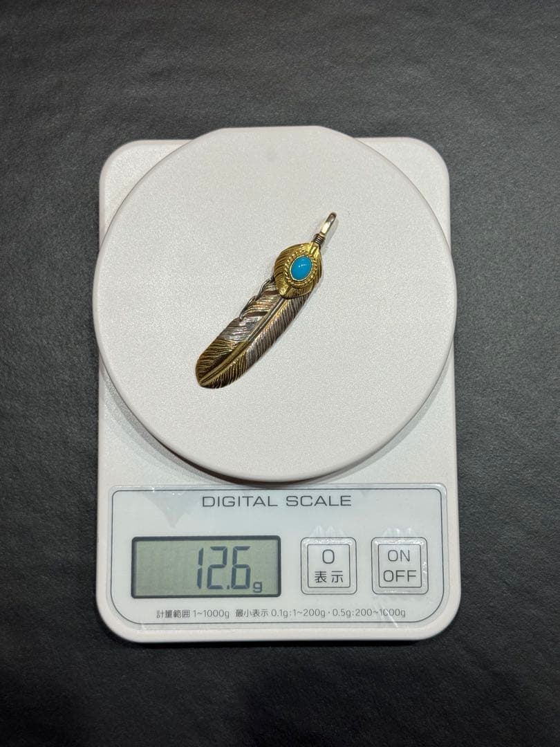 ぜ*ろ様 【1点限り】TADY&KING 特大ハートK18フェザー剣先K18金縄