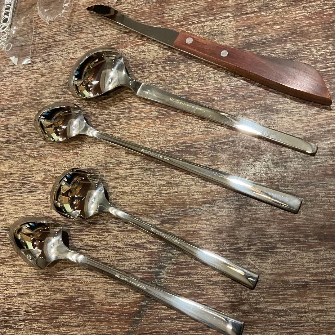 高品質！18ー12 新品 未使用 ラッキーウッド カトラリーセット 18本