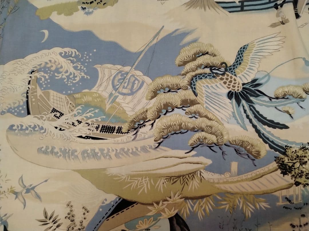 ビンテージアロハシャツ　和柄　50s