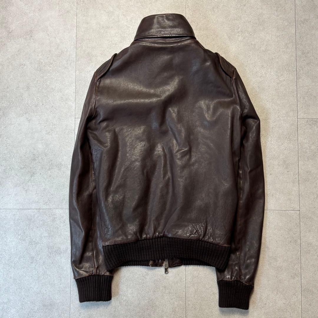 Giorgio Brato シングルライダース リアルレザー ジャケット