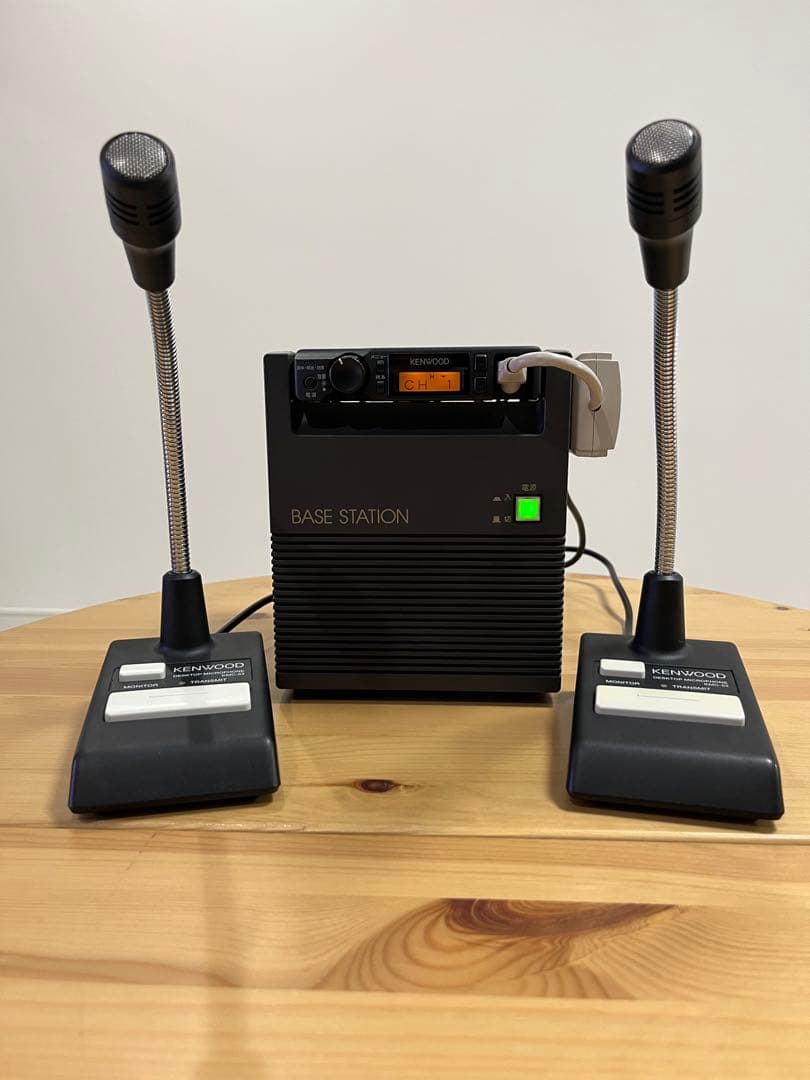 KENWOOD BASESTATION＋無線機TCM-D344 セット