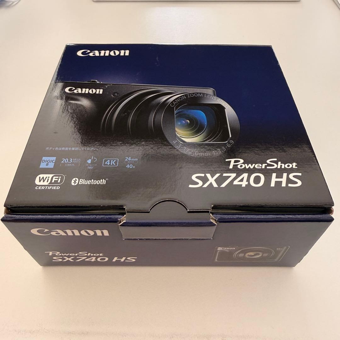 【週末限定】Canon PowerShot SX740 HS ブラック