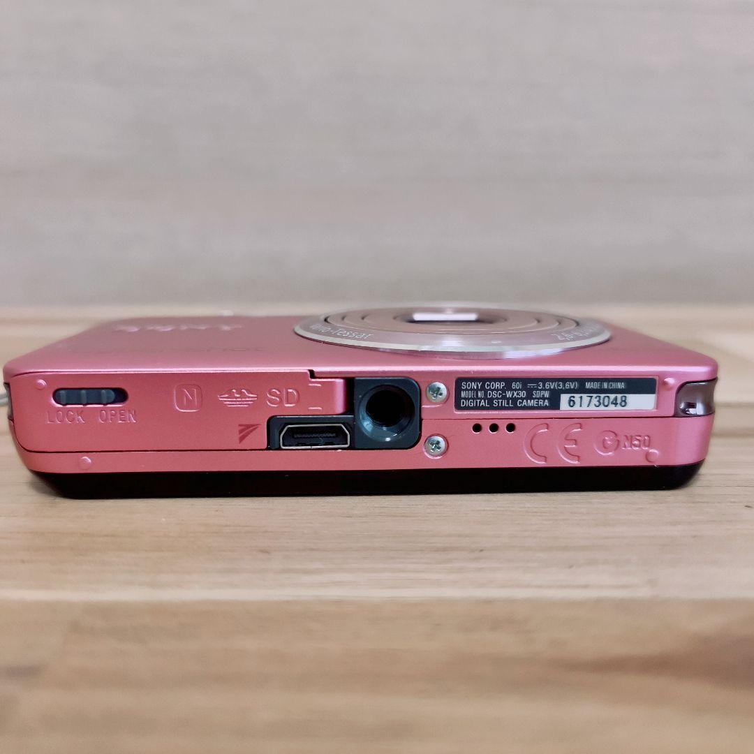 SONY Cyber-shot DSC WX30 Pink デジカメ ピンク