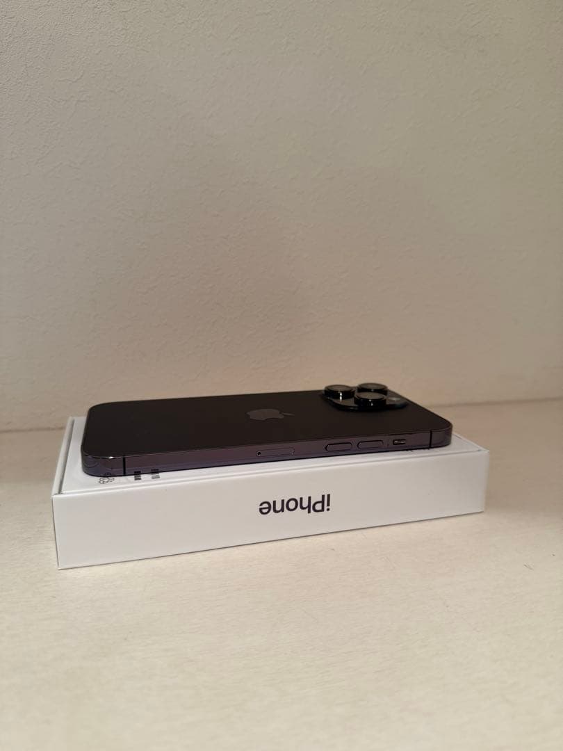 〖美品〗iPhone 14 Pro Max ディープパープル 256GB