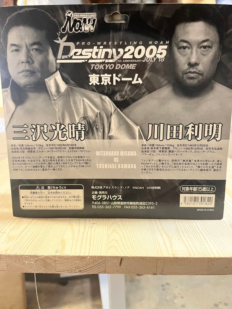 三沢光晴　川田利明　フィギュア