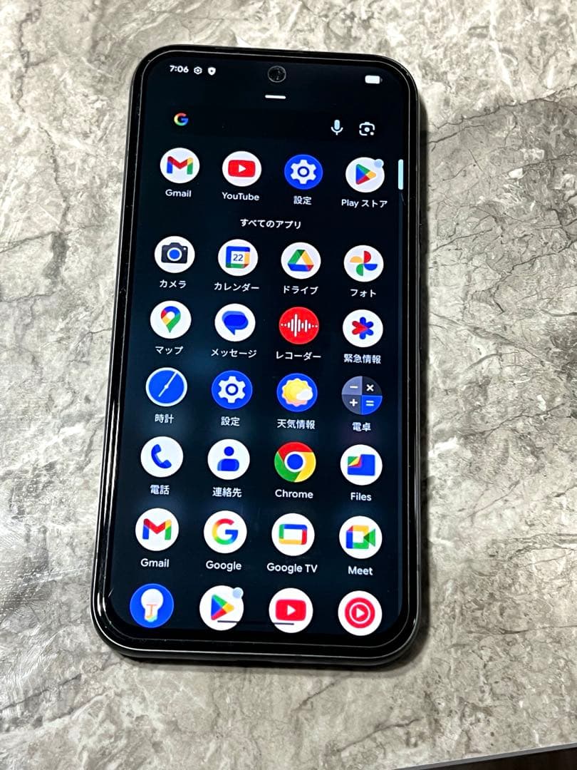 Google Pixel 8a 本体 黒 使用期間4日程 不具合なし