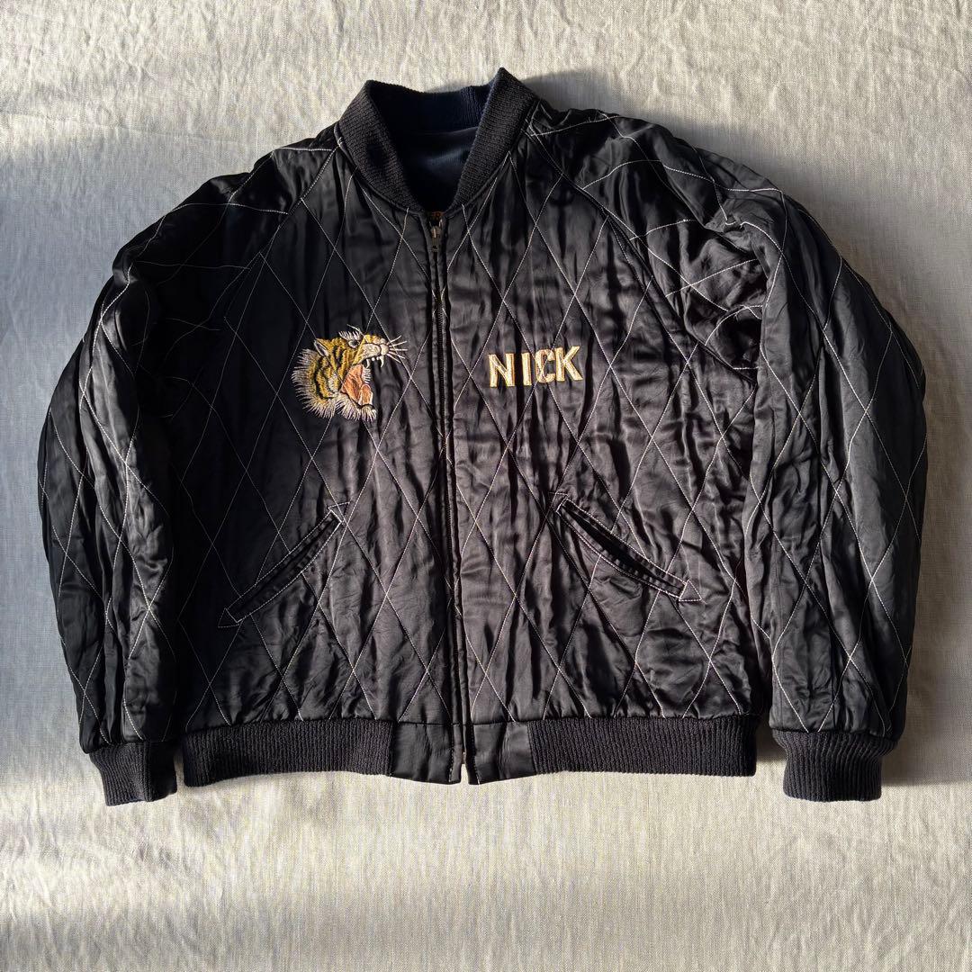 希少 テーラー東洋 港商 SPECIAL EDITION 別珍 スカジャン 特大