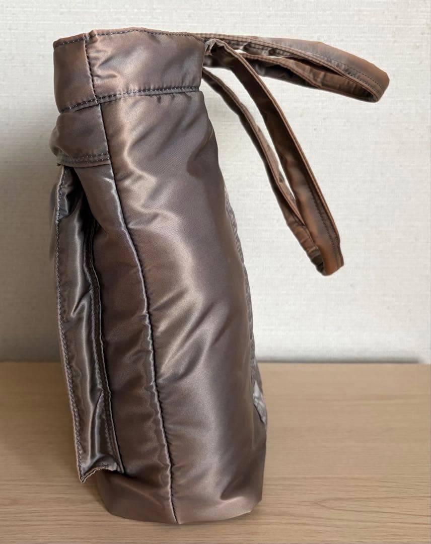 ポーター　タンカー　トートバッグ　シルバー