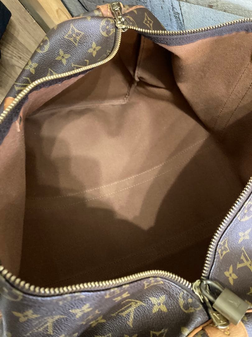 Louis Vuitton ボストンバッグ モノグラム　キーポル50 ブラウン