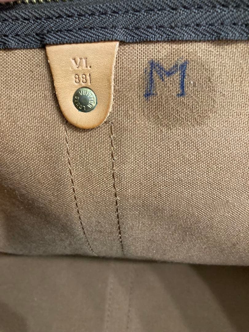 Louis Vuitton ボストンバッグ モノグラム　キーポル50 ブラウン