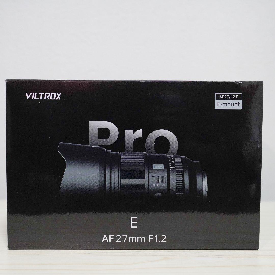 レンズ(単焦点) Viltrox AF 27mm F1.2 Pro E-Mount