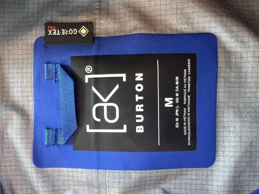 Burton [ak] task Mサイズ 青