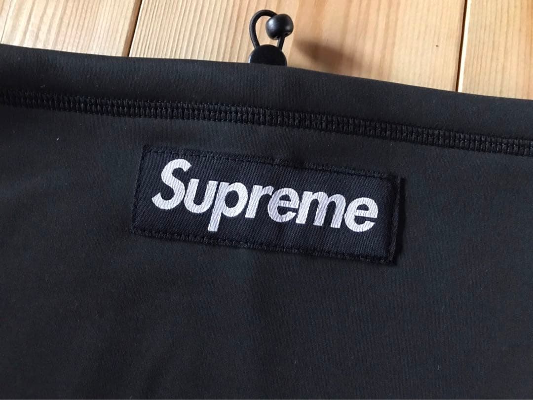シュプリームネックウォーマー正規品supreme BLACK