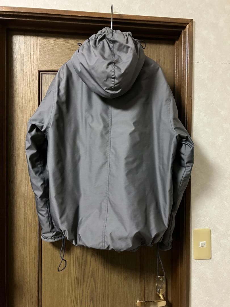 armani jeans 90s フーデットブルゾン　中綿