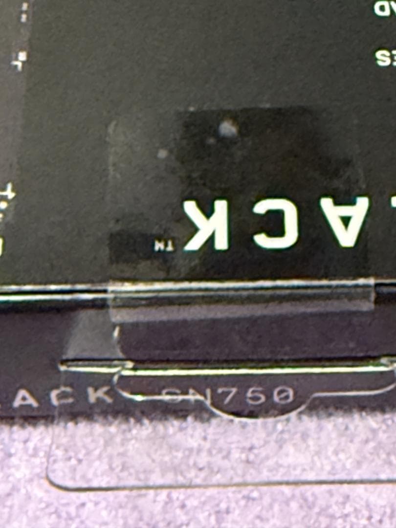 新品 未使用 WD Black SN750 1TB M.2 NVMe SSD