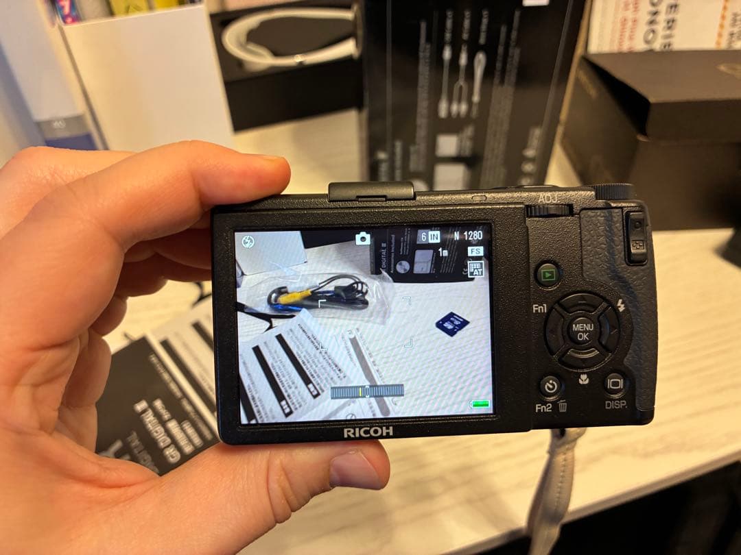 【美品】RICOH GR DIGITAL III(3) ショット数1535回