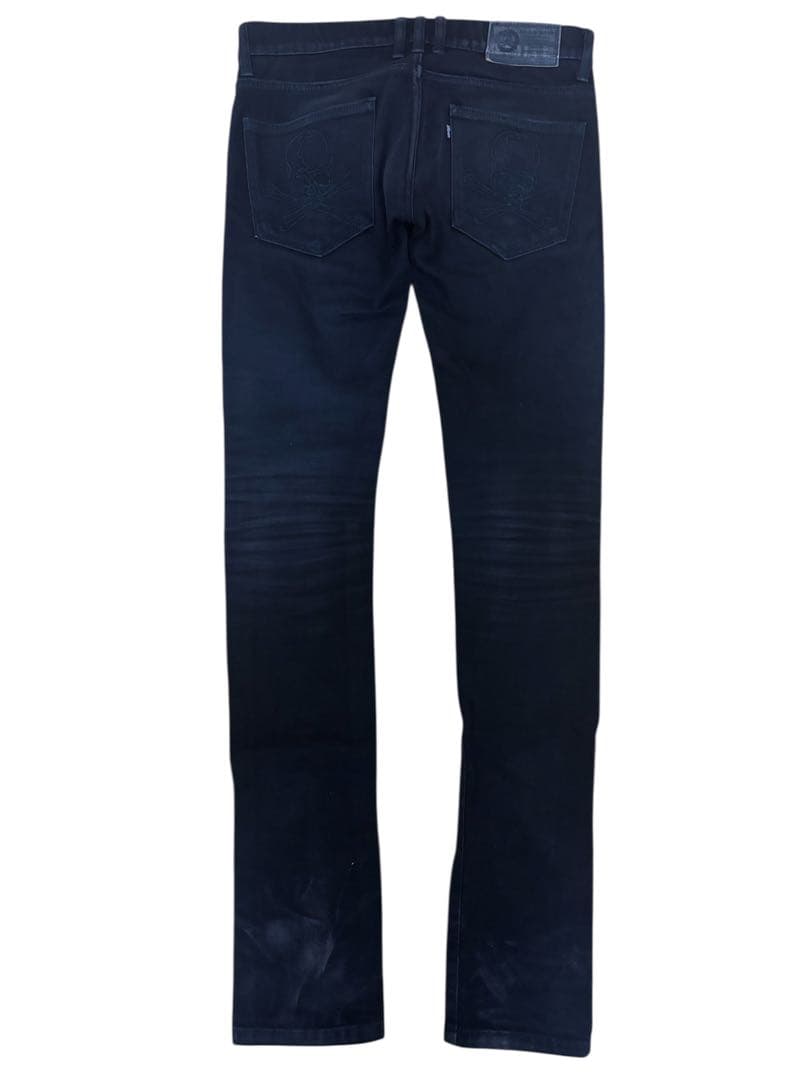 ROEN ロエン 00s archiveスカルライトストーン デニムパンツy2k