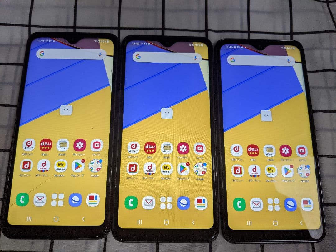 GalaxyA21SC-42A 64GB android11 Simフリー3台②