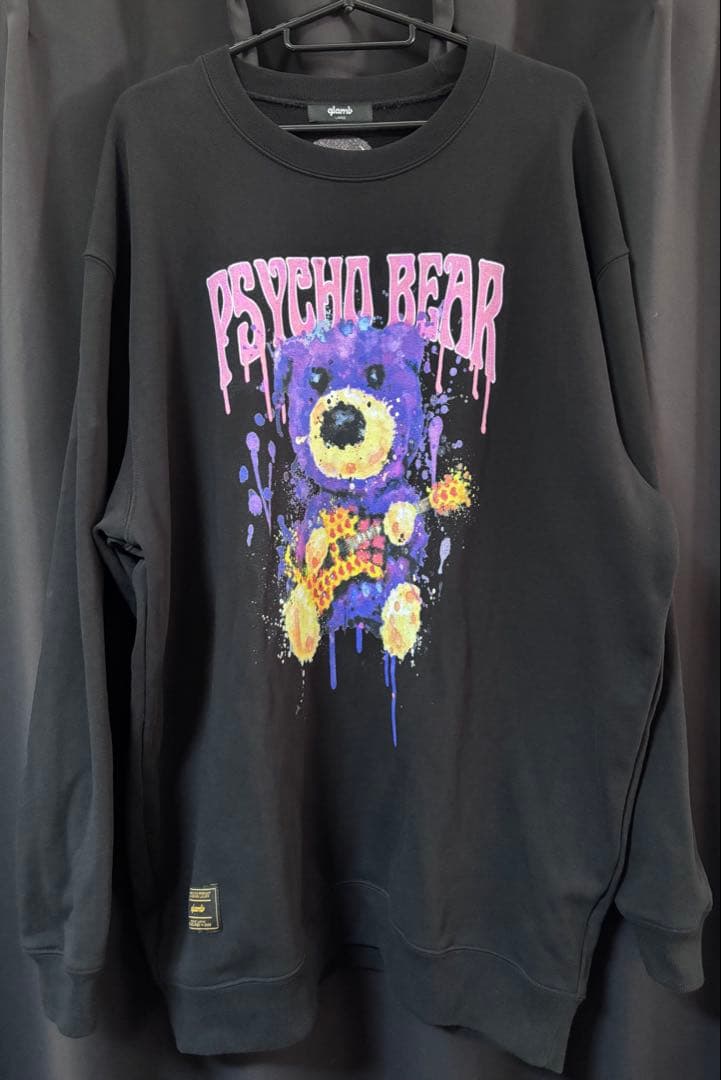 hide glamb サイコベアスウェット