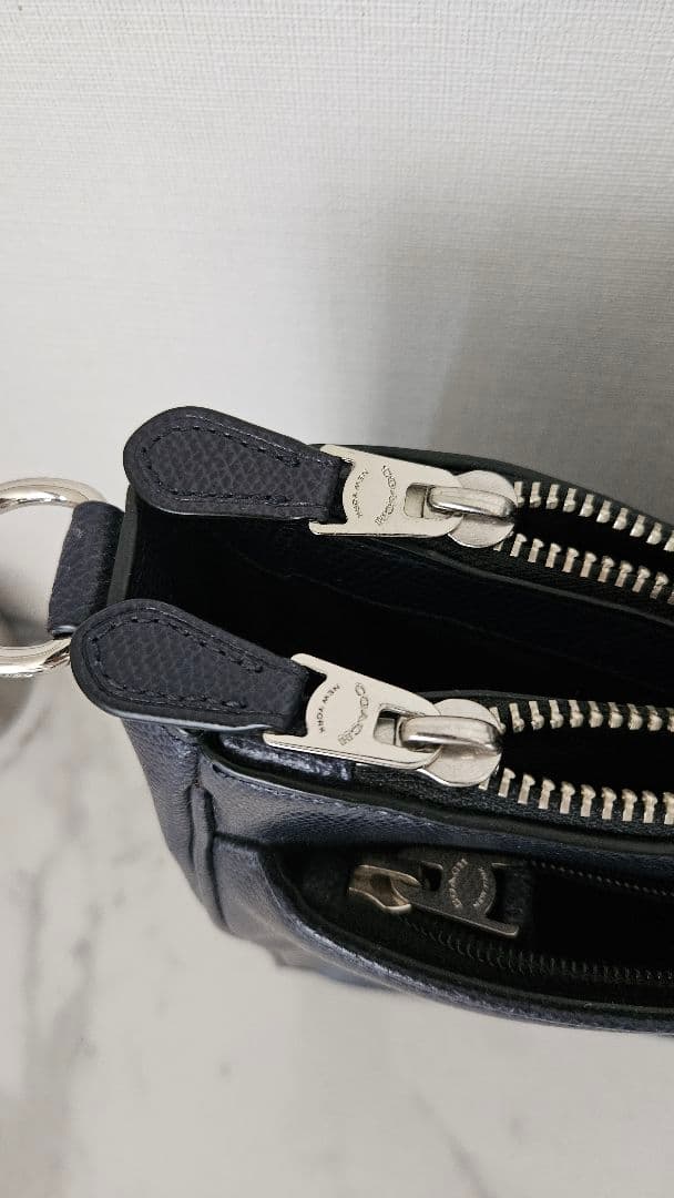 【超美品 あと1日】COACH メトロポリタン ダブルファスナービジネスバッグ