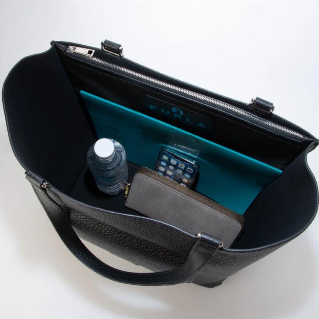 フルラ FURLA MAN ENEA トートバッグ A4可 大容量 通勤通学 黒