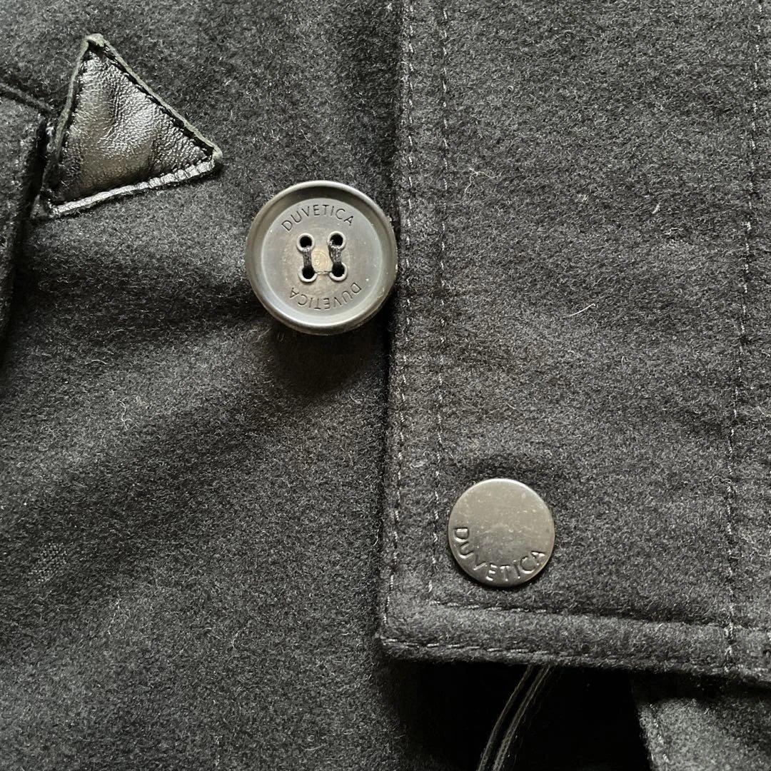 DUVETICA ウール切替 ダウンジャケット