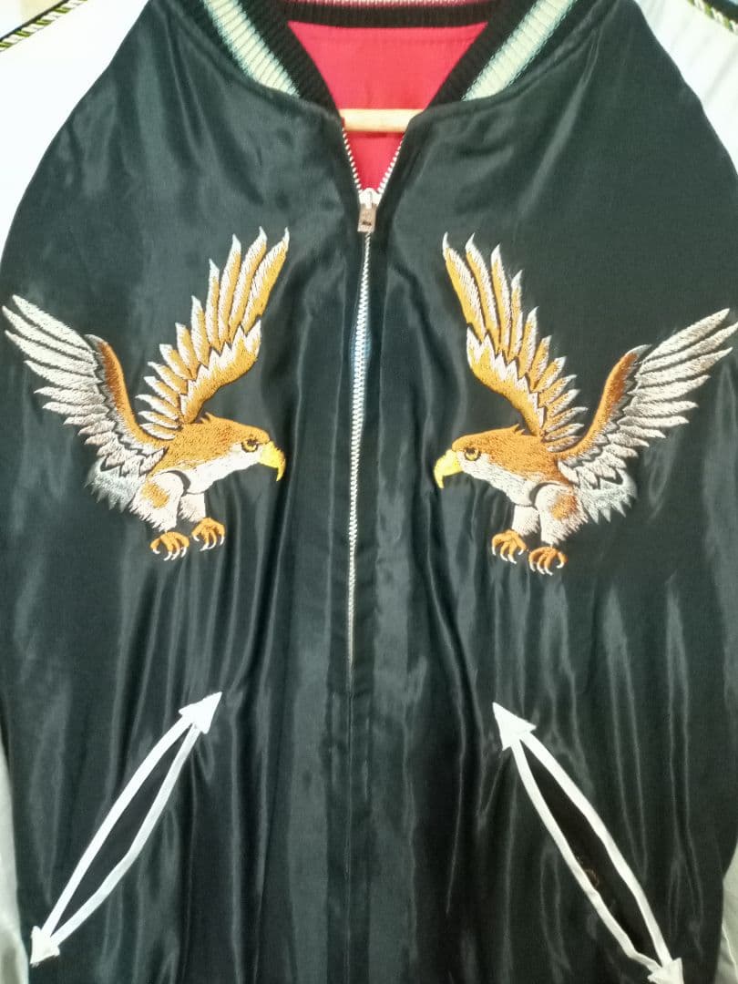 美品 テーラー東洋 リバーシブル スカジャン Mサイズ