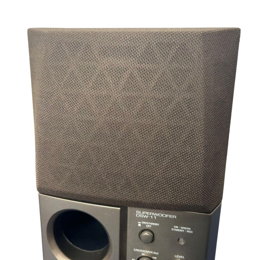 デノン DSW-11 サブウーファー ウーファー オーディオ機器 アンプ内蔵