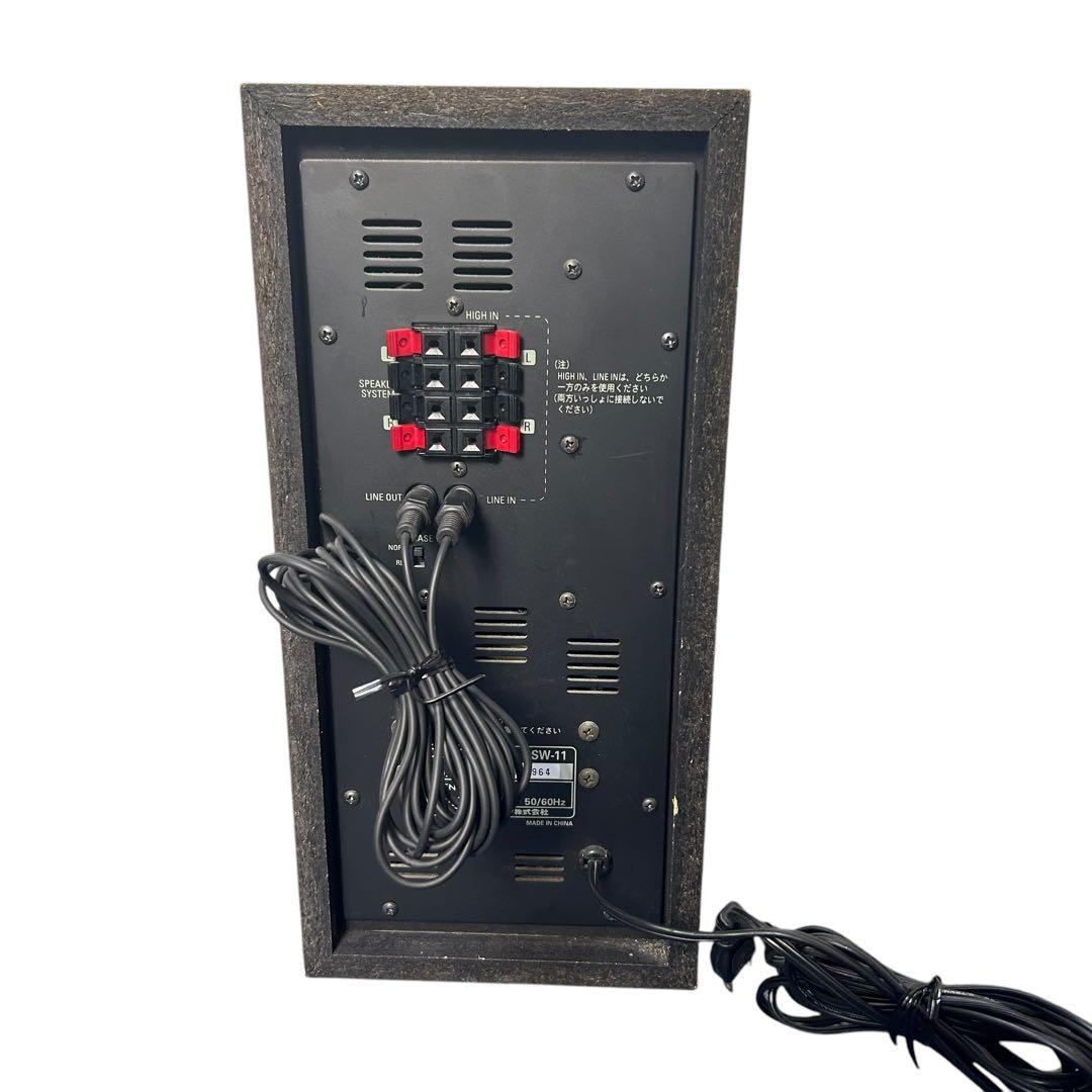 デノン DSW-11 サブウーファー ウーファー オーディオ機器 アンプ内蔵
