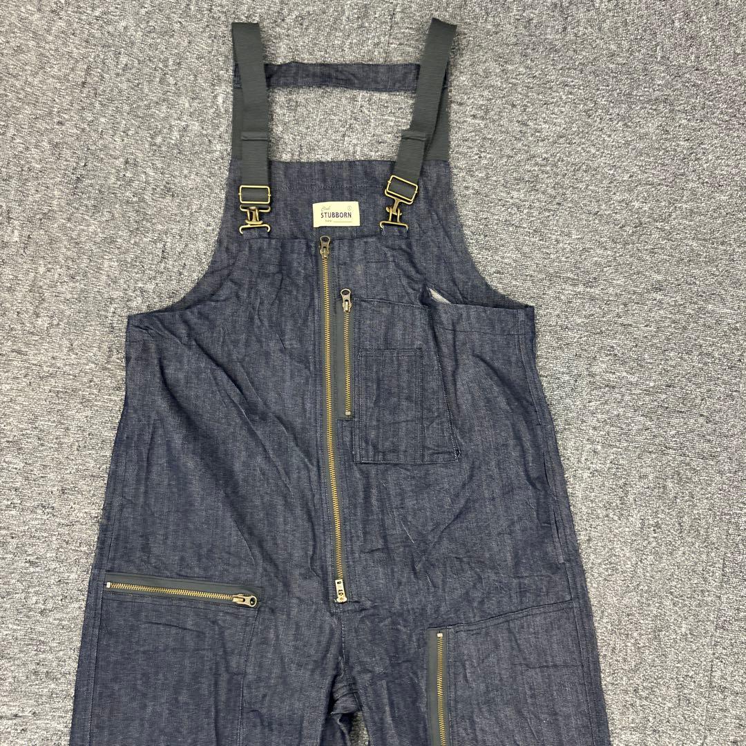 464クラブスタボーン　ダークデニム オーバーオール