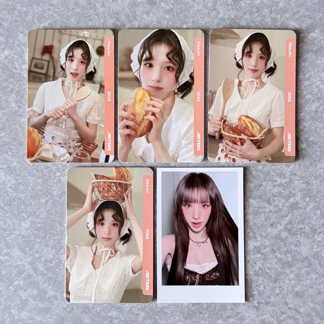 ARTMS HeeJin ヒジン オブジェクト トレカ ポカ セット