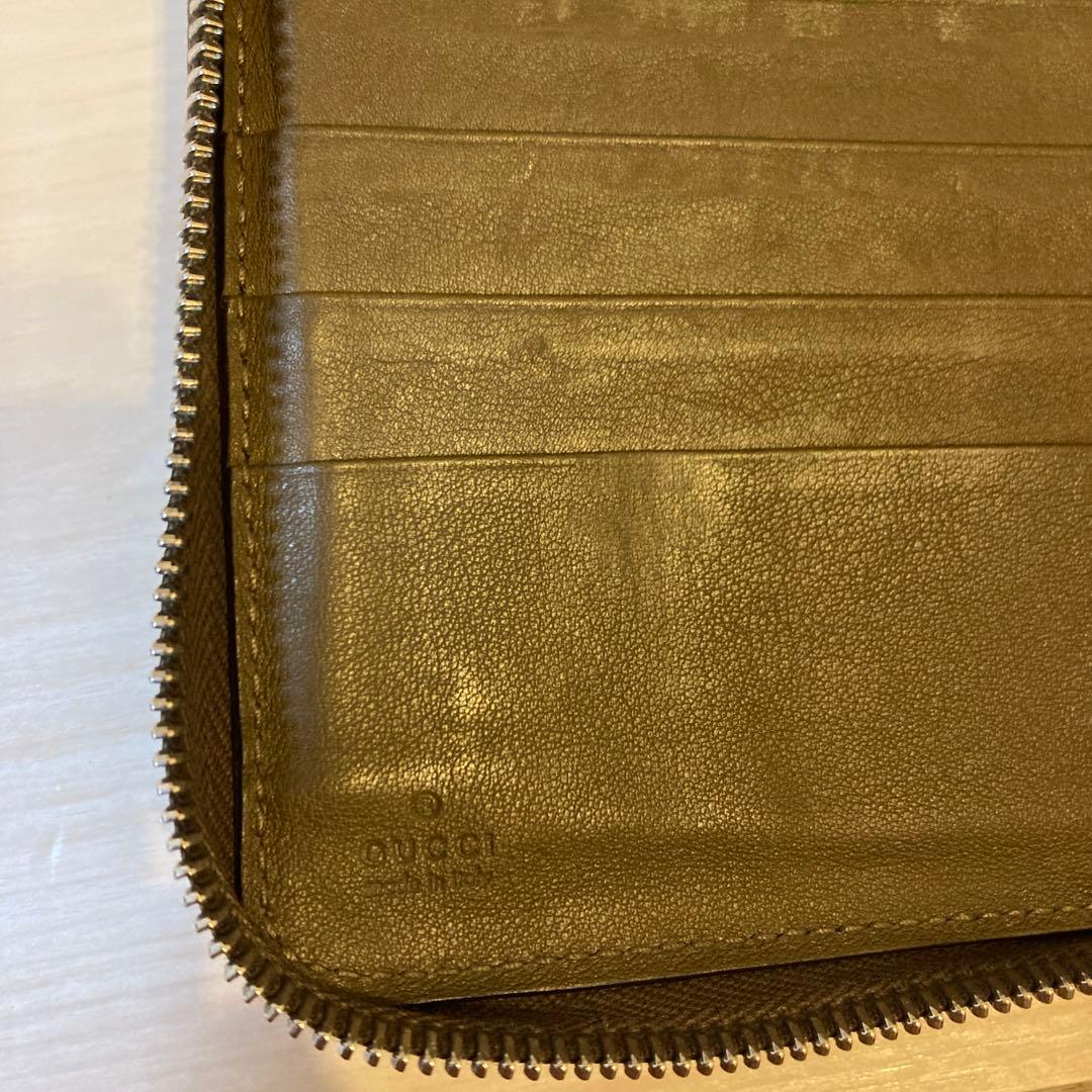 ジ*可様 人*ル様 GUCCI クロコ　長財布