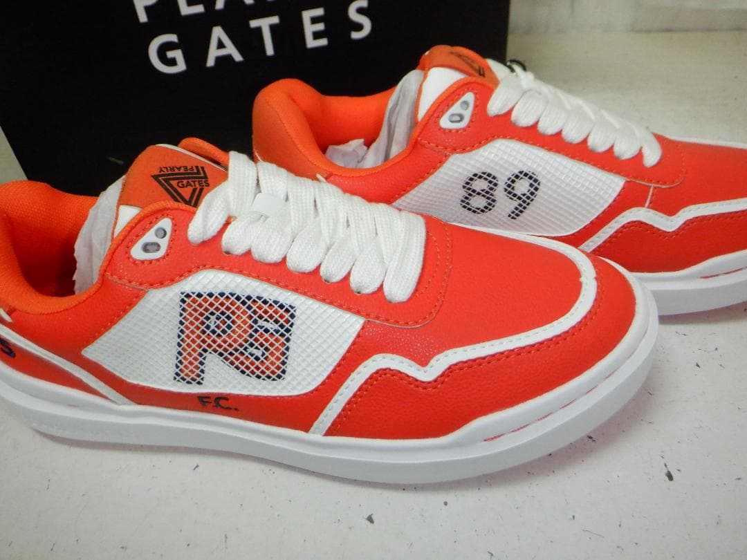 PEARLY GATES★パーリーゲイツ★ゴルフシューズ★24cm★オレンジ