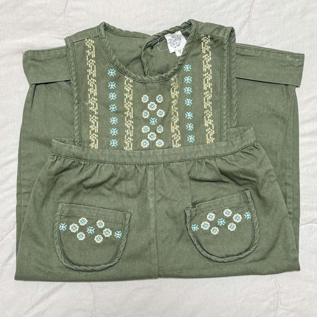 Apolina／オーバーオール サロペット 2-3y