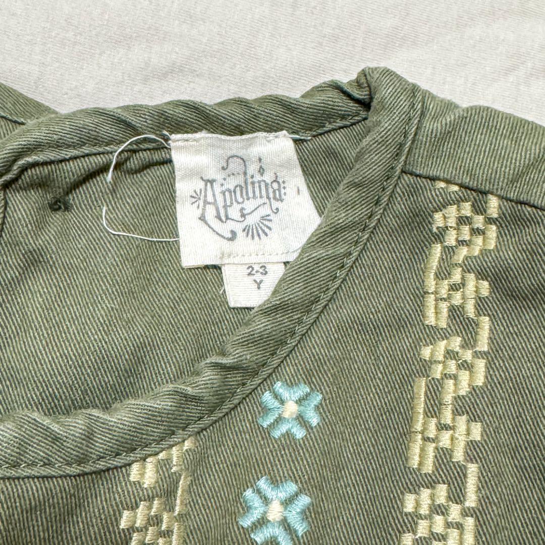 Apolina／オーバーオール サロペット 2-3y