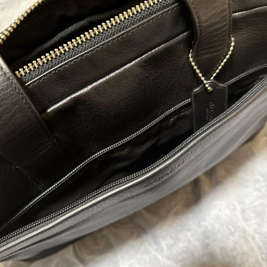 (美品)コーチ　ビジネスバッグ　F54801