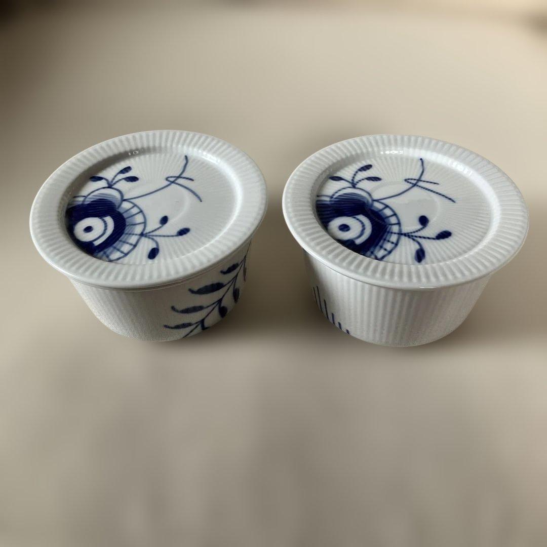 ロイヤルコペンハーゲン　ブルーフルーテッドメガ（2セット）