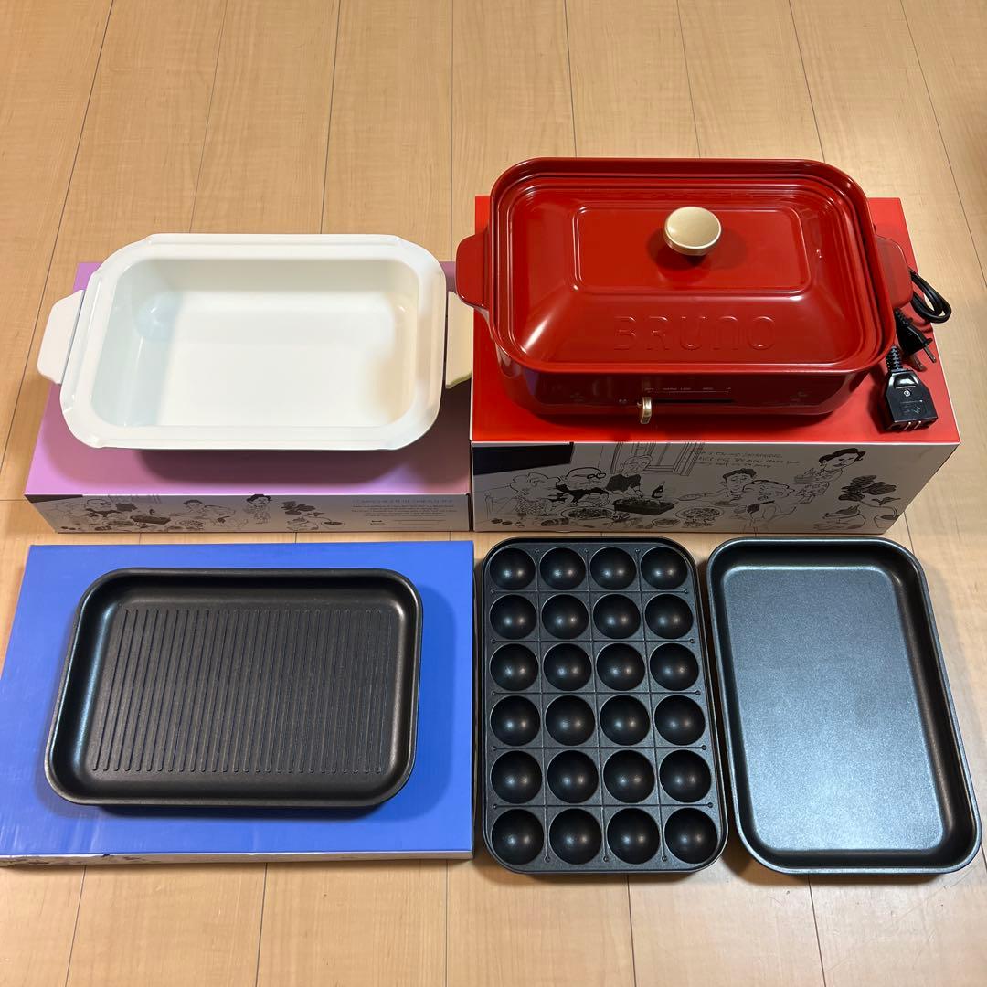 BRUNO ブルーノコンパクトホットプレート ディズニーデザイン セット売り