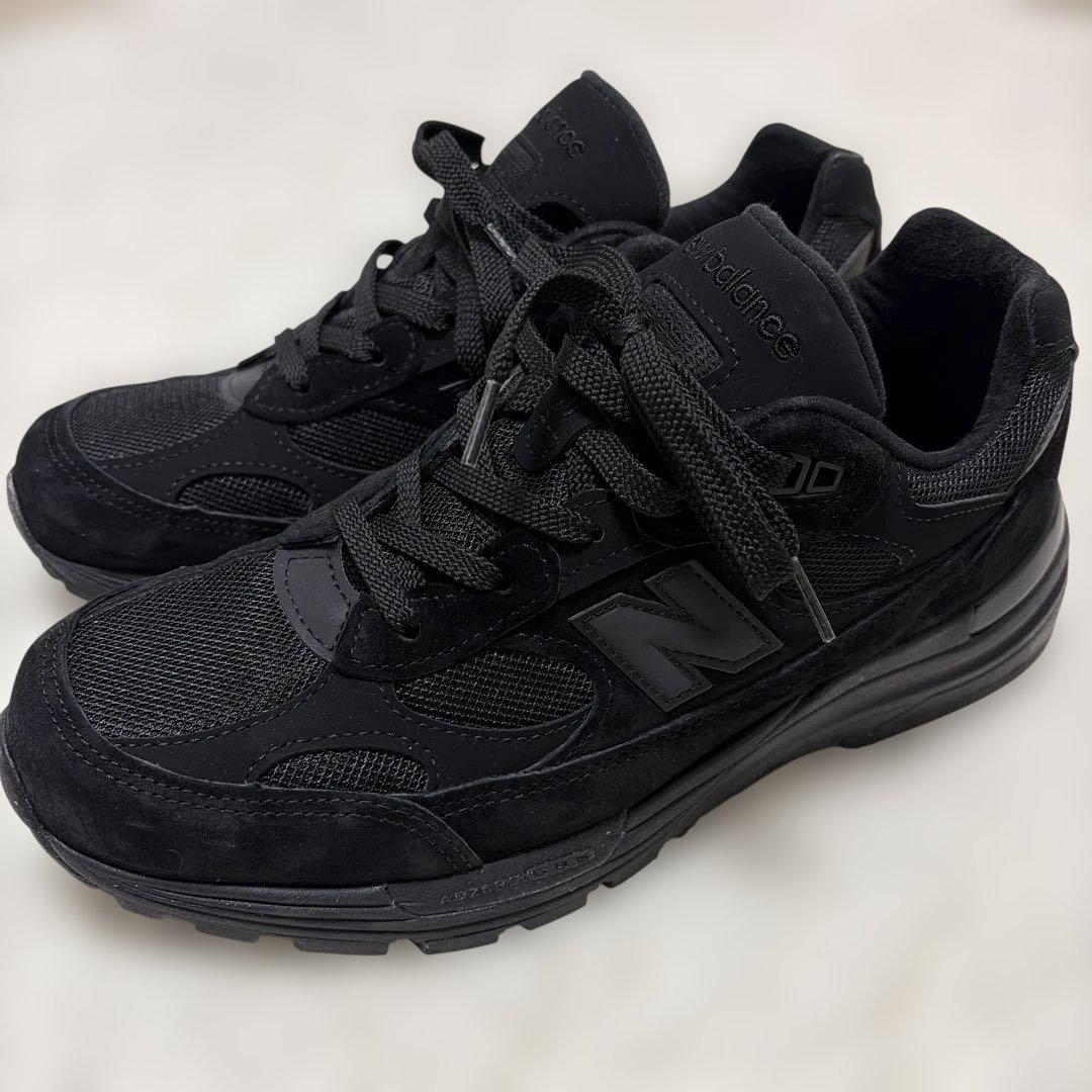 ニューバランスU992TB トリプルブラック 27cm ブラック