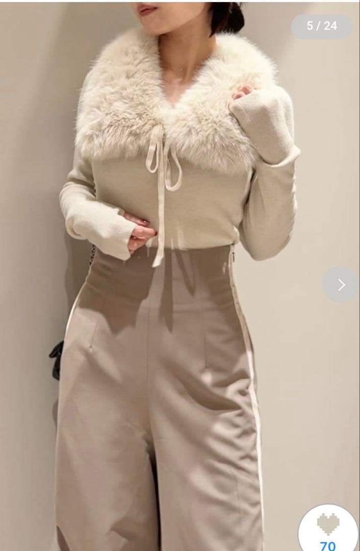 スナイデル　新品！ティペットファーニット