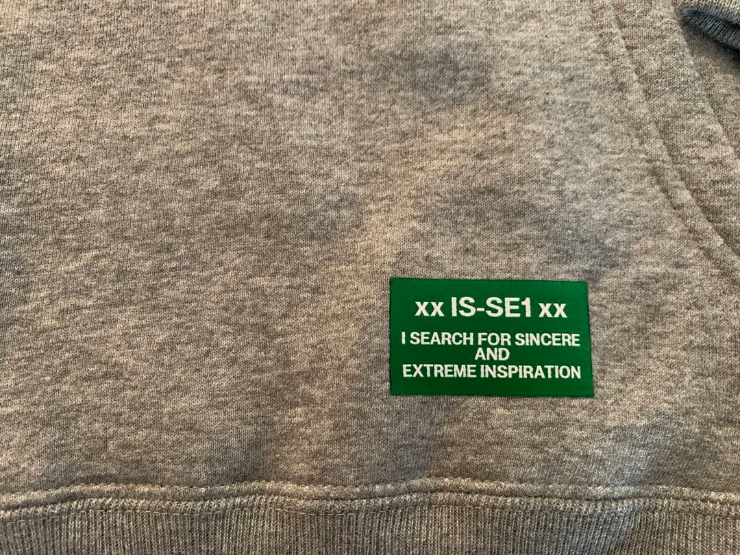 一誠 新品未使用 G.Cプルオーバーパーカー M グレー