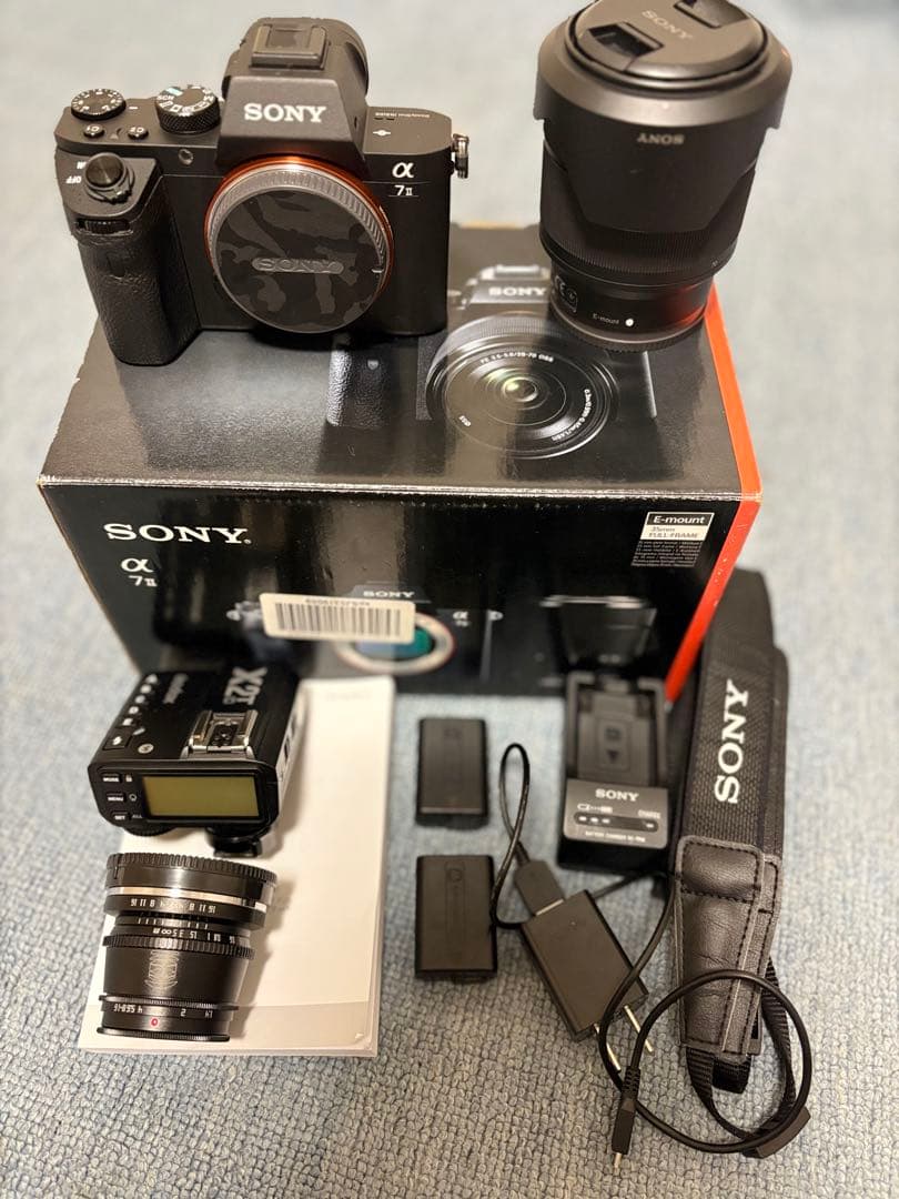 Sony α7 II ミラーレスカメラ レンズ2本セット