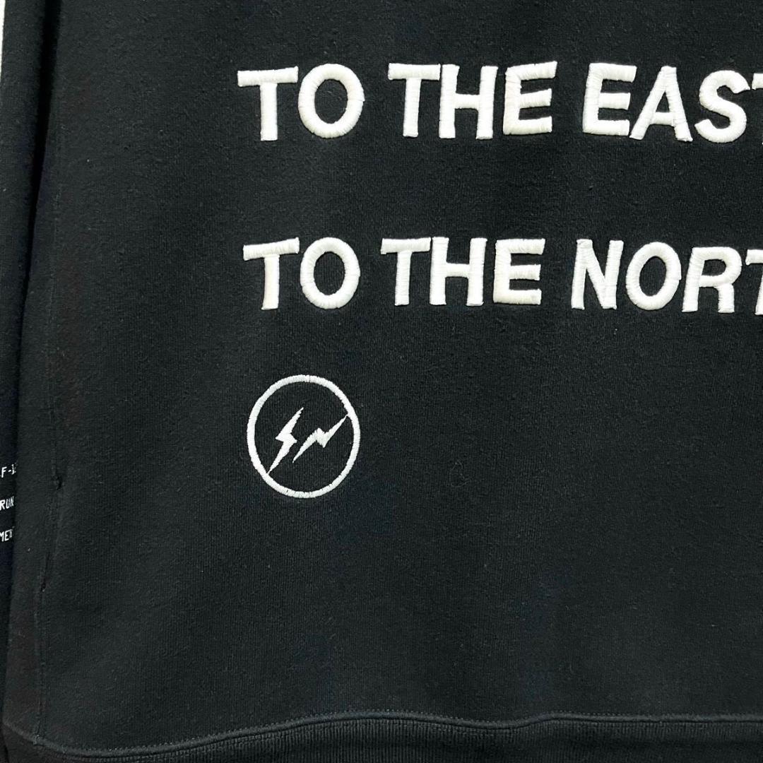 MONCLER × fragment design スウェット ブラック L