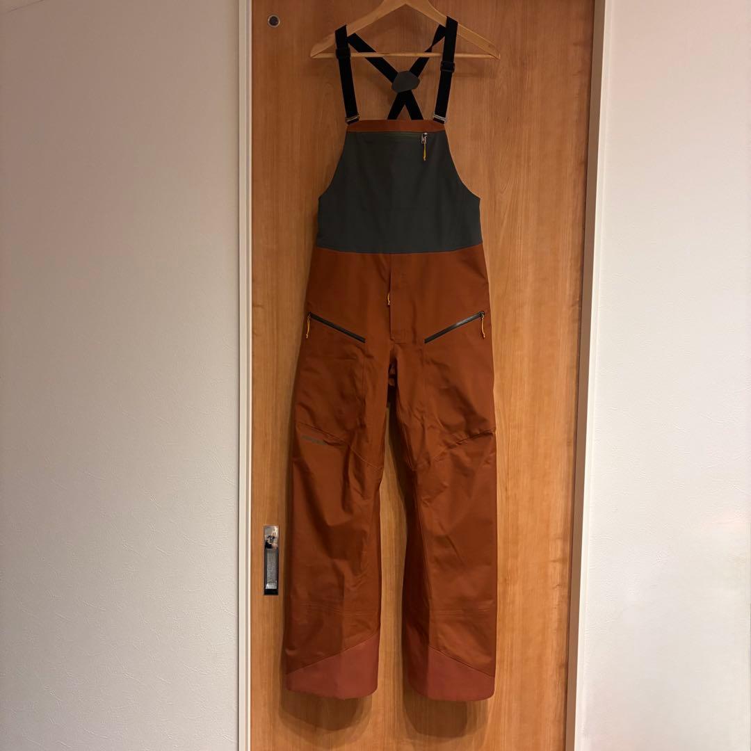 一回使用　patagonia M's drifter Bibs XS