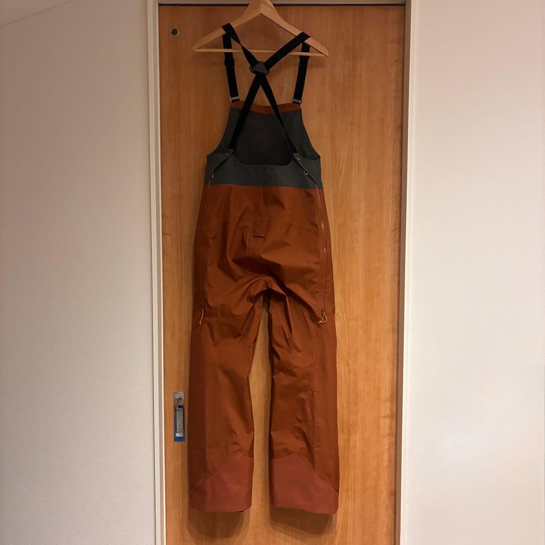 一回使用　patagonia M's drifter Bibs XS