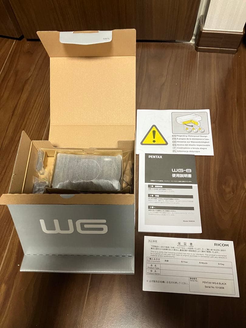 PENTAX WG-8 ブラック