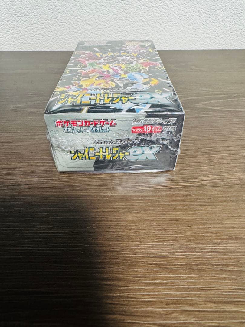 【新品未開封】シャイニートレジャーex シュリンク付 1BOX