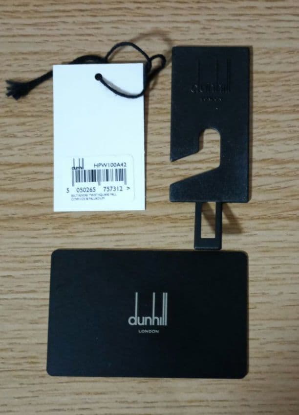 dunhill ダンヒル 本革ベルト イタリア製