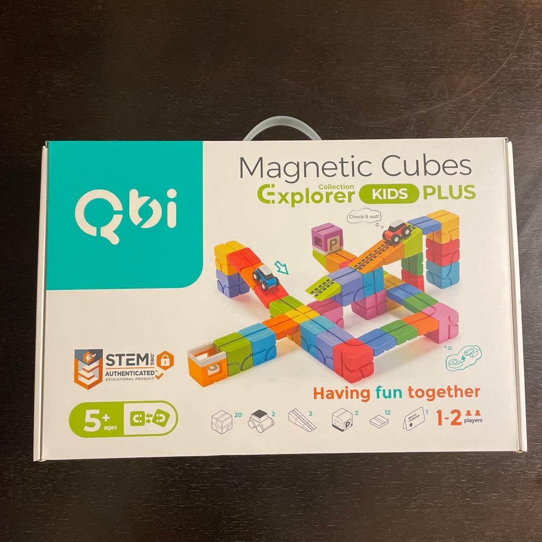 知育玩具 Qbi Magnetic Cubes Explorer Kids Plus